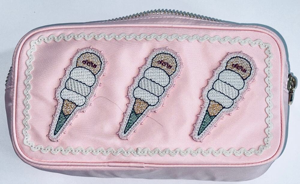 Stoney Clover Lane Cherry on Top Small Pouch ~ Rose
